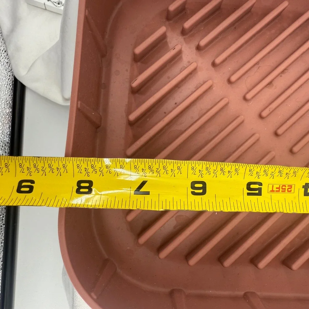 Reusable Silicone Air Fryer Liner Square‎ Baking Pan for Oven and Air Fryer